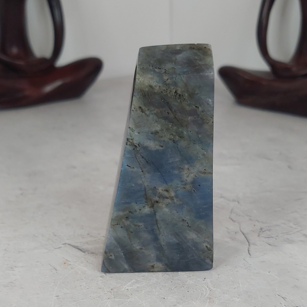Labradorite Obelisk from Madagascar | Crystal Decor